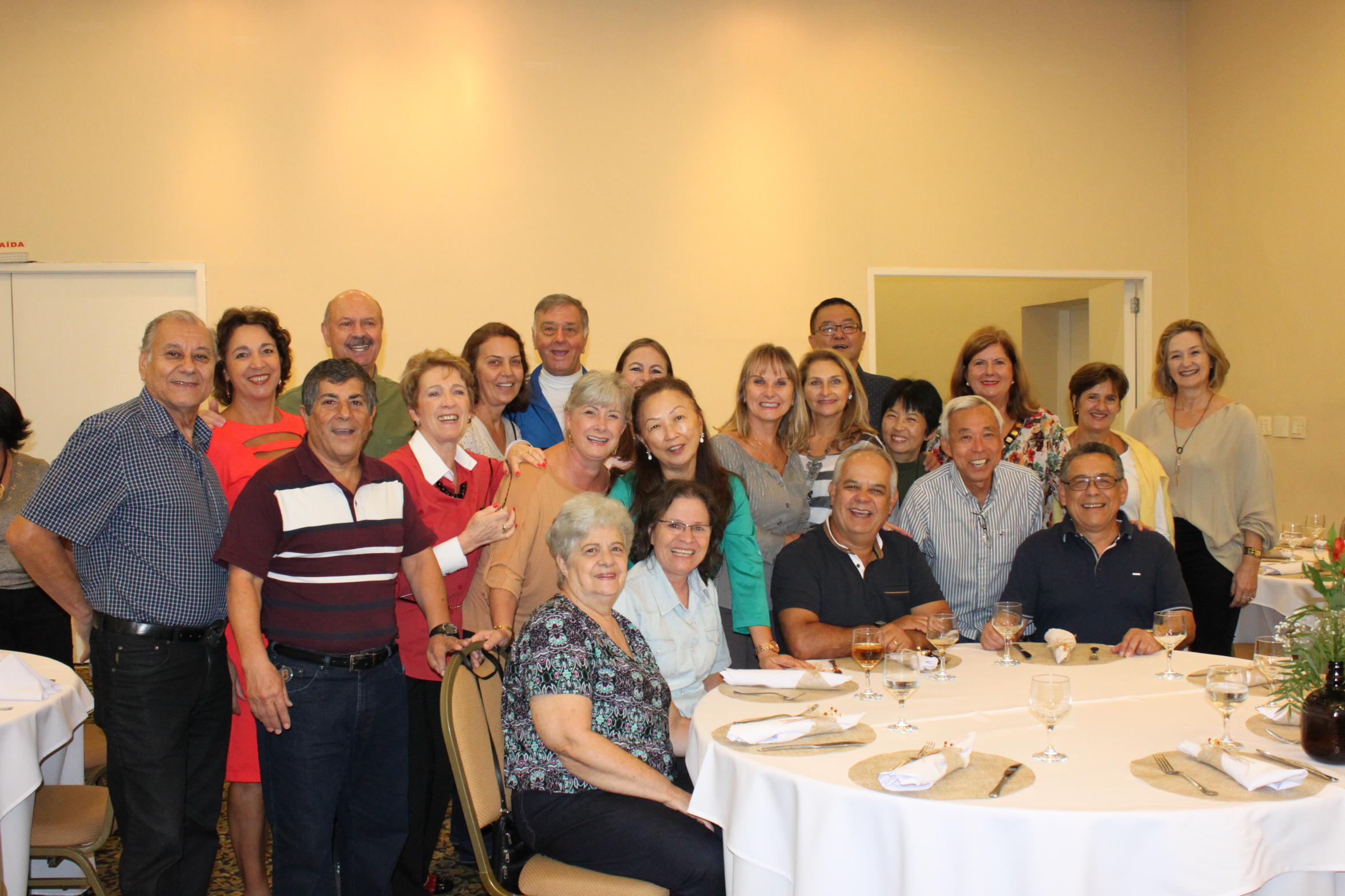 Associados participam do primeiro almoço dos aniversariantes de 2019