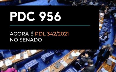 Senadores pedem análise urgente do PDL 342/21