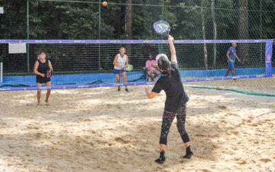 Cada vez mais popular no Brasil, Beach Tênis terá atletas da AEA-PR nos Jogos Fenacef 2025